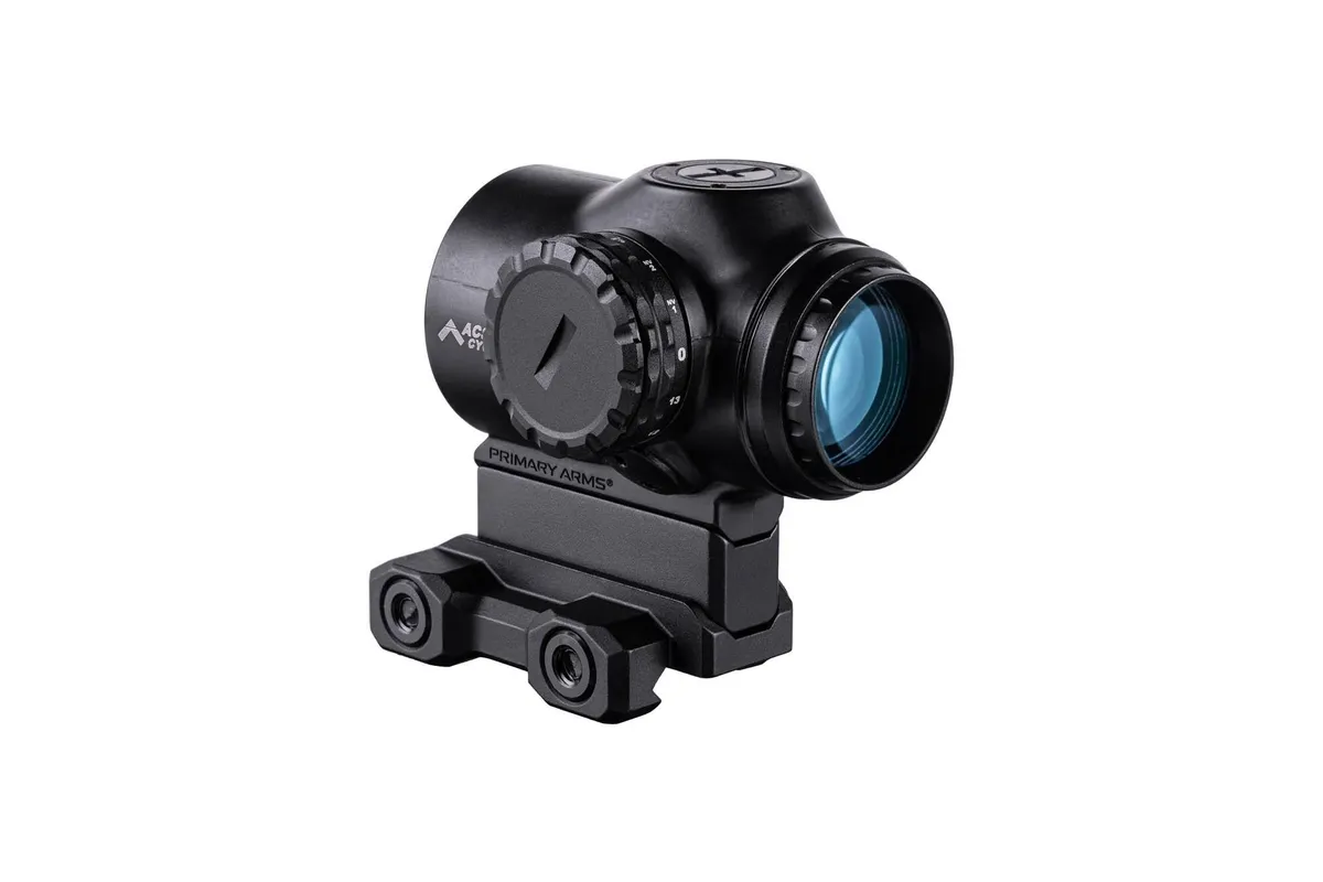 Primary Arms SLx 1x Micro Prism Scope Illuminated Red ACSS Cyclops Gen II Reticle Matte Black - Rifle Scope - view 2