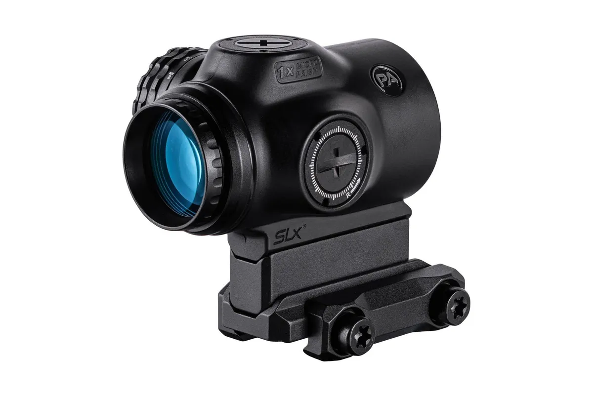 Primary Arms SLx 1x Micro Prism Scope Illuminated Red ACSS Cyclops Gen II Reticle Matte Black - Rifle Scope - view 4