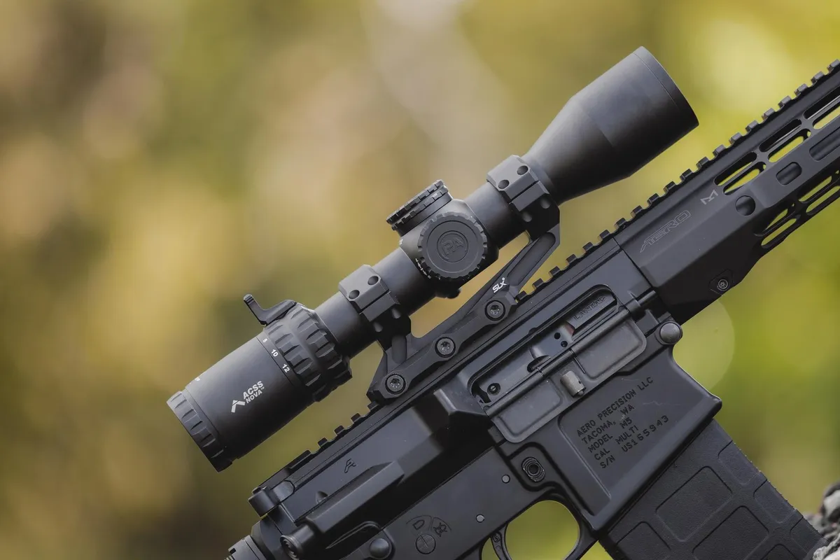 Primary Arms SLx 2-12x40mm SFP Rifle Scope - Illuminated ACSS Nova Fiber Wire Reticle - Rifle Scope - view 5