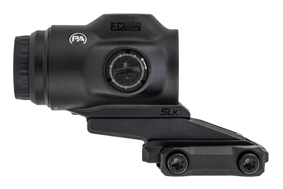 Primary Arms SLx 3x Micro Prism Scope Illuminated Red ACSS Raptor 7.62/300 Blackout Yard Reticle Matte - Rifle Scope, vista 3