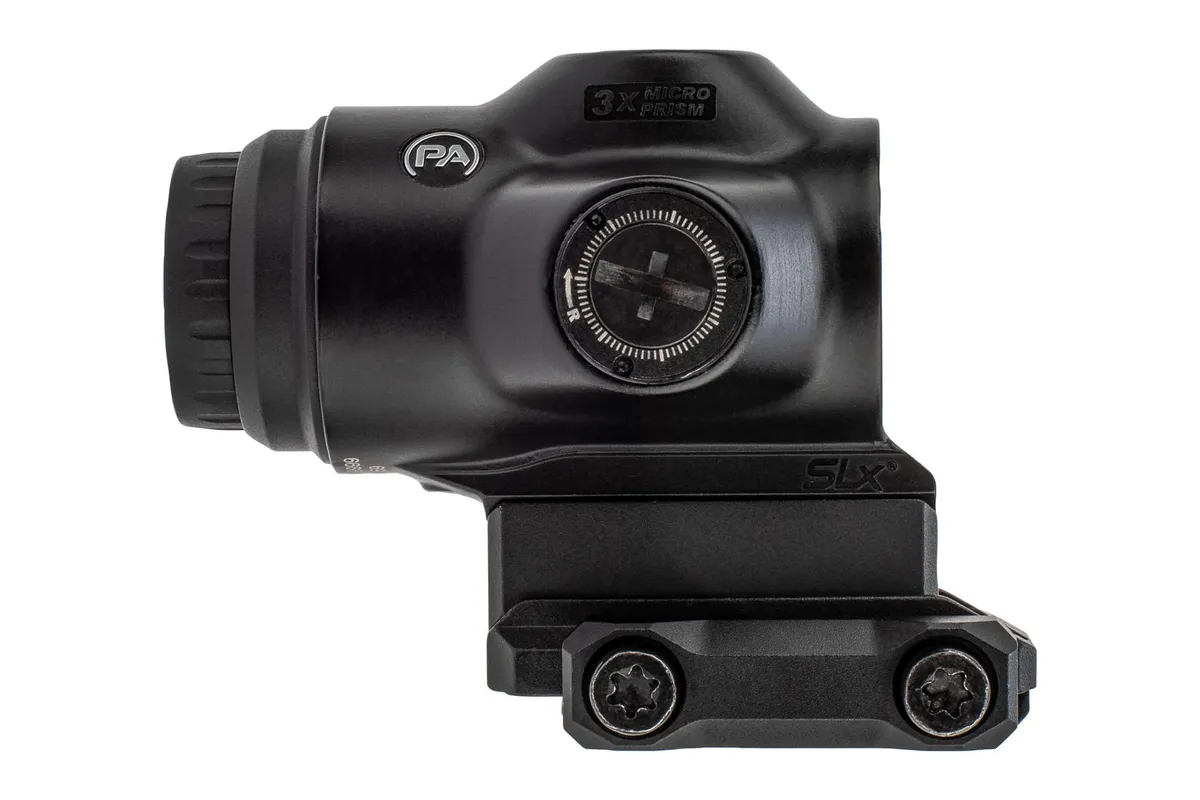 Primary Arms SLx 3x Micro Prism Scope Red ACSS Griffin X MIL Reticle Matte Black - Rifle Scope, vista 4