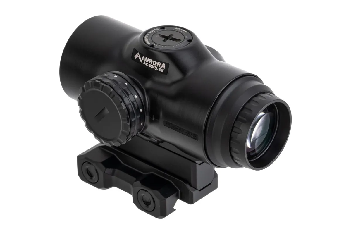 Primary Arms SLx 5x Micro Prism Scope Red ACSS Aurora 5.56/ .308 Reticle Matte Black - Rifle Scope, vista 2