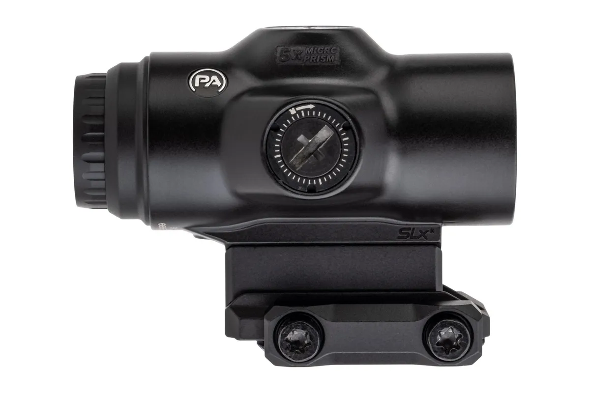 Primary Arms SLx 5x Micro Prism Scope Red ACSS Aurora 5.56/ .308 Reticle Matte Black - Rifle Scope - view 3