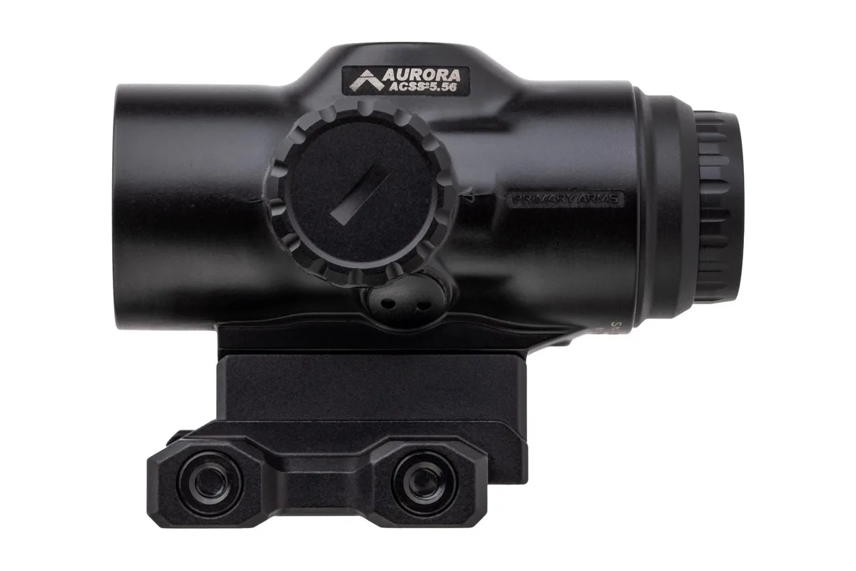 Primary Arms SLx 5x Micro Prism Scope Red ACSS Aurora 5.56/ .308 Reticle Matte Black - Rifle Scope - view 4