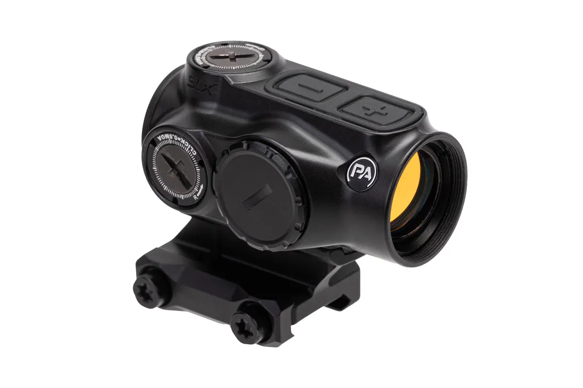 Primary Arms SLx MD-21 Push Button 21mm Microdot with AutoLive - ACSS-CQB Red Dot Reticle - Optic - view 1
