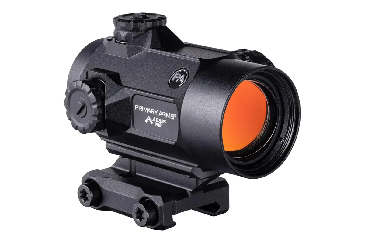 Primary Arms SLx MD-25 Rotary Knob 25mm Microdot Gen II with AutoLive - 2 MOA Red Dot - OPEN BOX - Optic - view 1