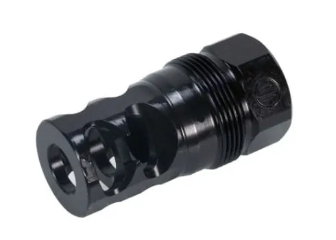 Primary Weapon Systems PWS FRC Compensator Tapered 2-port 1/2-28 threads .223 - Muzzle Device for AR-15 - view 1