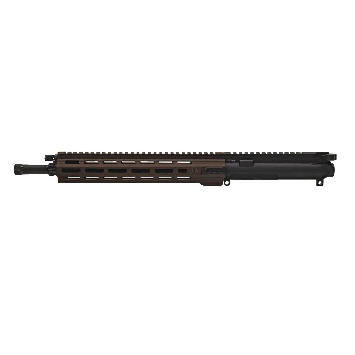Primary Weapon Systems Brownells Exclusive Mk1 Alpha Lt 223 Wylde Complete Upper - Mk1 Alpha Lt 223 Wylde 14.5''''bbl 11.5'''' Mlok Hdgd Kodiak Brown - Upper Receiver for AR-15 - view 1