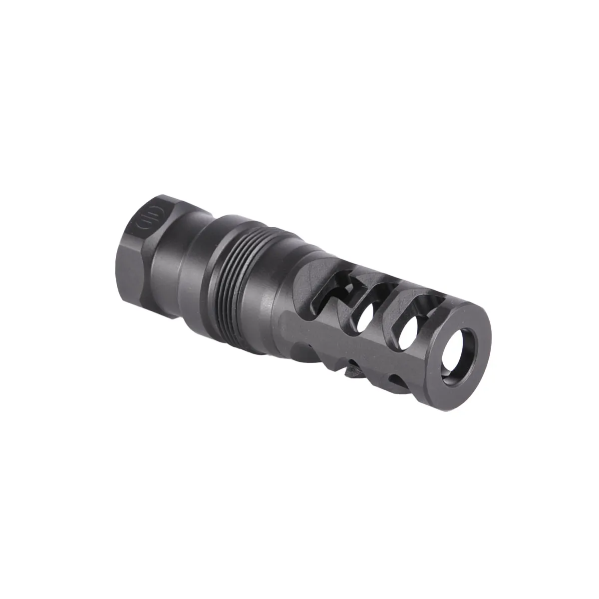 PRIMARY WEAPONS FRC Flat Triad 223 Cal 1/2-28 Thrd Compensator For 13.8"BBL - Muzzle Device for AR-15, vista 1