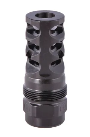 Primary Weapons Systems FRC 3-Port Tapered Compensator 5/8-24, Black - Muzzle Device for AR-15 - view 1