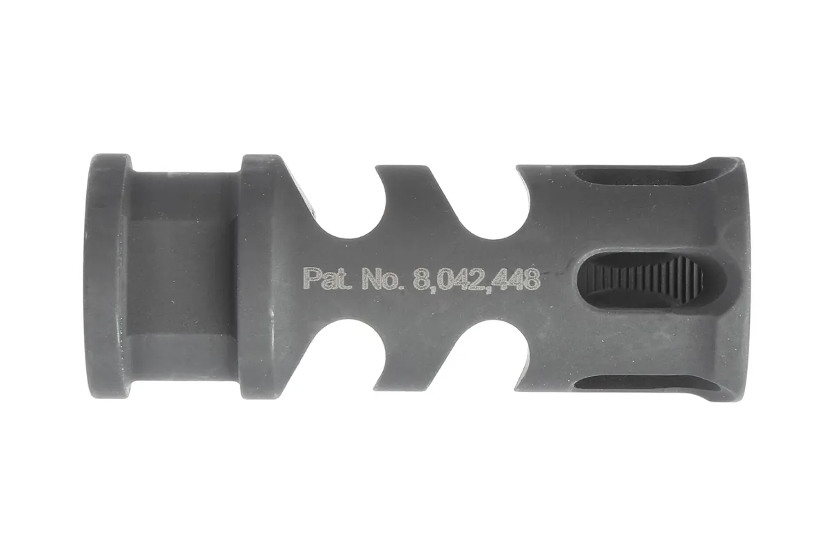 Primary Weapon Systems Primary Weapons Systems MOD 2 Flash Suppressing Compensator - 1/2x28 - Muzzle Device for AR-15 - view 3