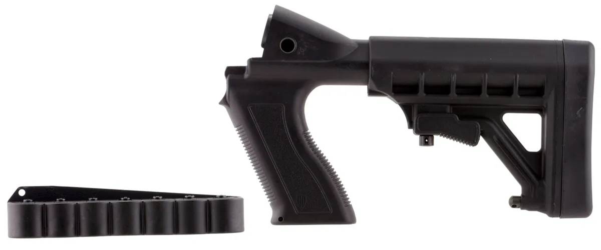 ProMag Archangel Adjustable Buttstock Kit, Black - AA50088 - Stock & Brace for AR-15, vista 1