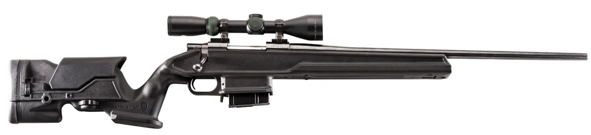 ProMag Archangel Polymer/Aluminum Precision Stock, Black - AA1500 - Stock & Brace for AR-15 - view 1