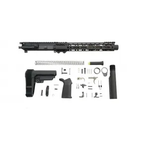Palmetto State Armory PSA 10.5" Carbine-Length 5.56 NATO 1/7 Phosphate 12" Slant M-Lok MOE EPT SBA3 Pistol Kit - Upper Receiver for AR-15 - view 1