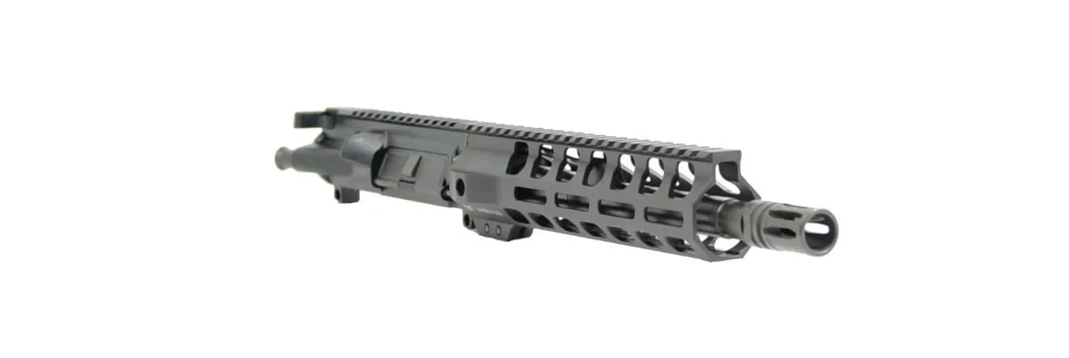 Palmetto State Armory PSA 10.5" Pistol Length 300AAC Blackout 1:8 Nitride 9" Lightweight M-Lok Freedom Upper With BCG & CH - Upper Receiver for AR-15, vista 2