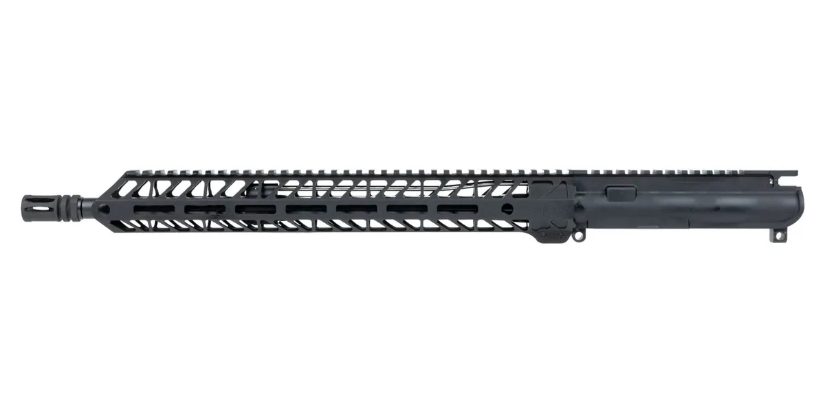 Palmetto State Armory PSA 16" Mid-Length 5.56 NATO 1:7 Nitride Timber Creek Enforcer 15" M-Lok Upper - Without BCG or CH - Upper Receiver for AR-15 - view 3