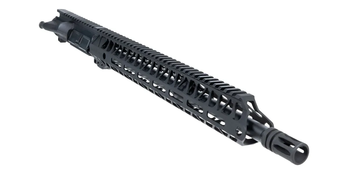 Palmetto State Armory PSA 16" Mid-Length 5.56 NATO 1:7 Nitride Timber Creek Enforcer 15" M-Lok Upper - Without BCG or CH - Upper Receiver for AR-15 - view 4