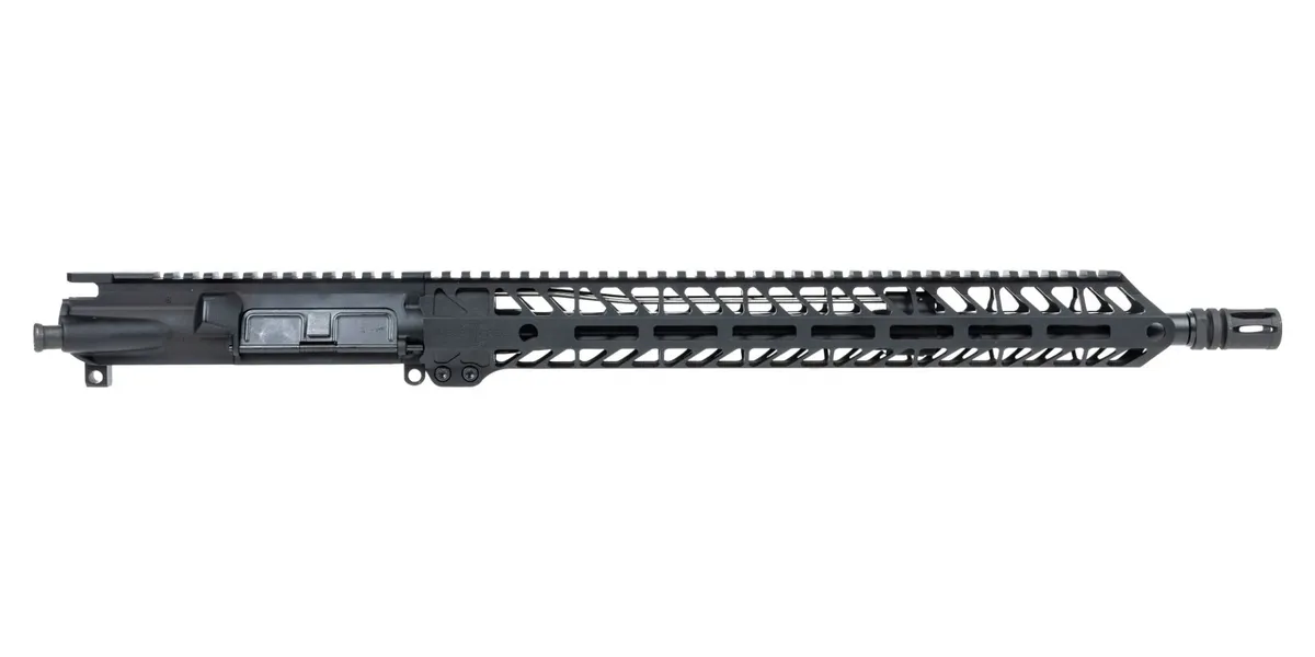 Palmetto State Armory PSA 16" Mid-Length 5.56 NATO 1:7 Nitride Timber Creek Enforcer 15" M-Lok Upper - Without BCG or CH - Upper Receiver for AR-15 - view 1