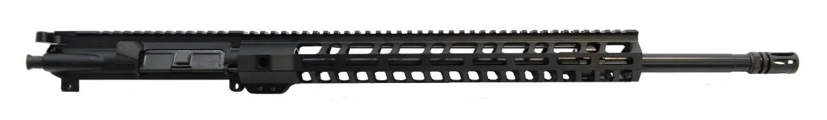 Palmetto State Armory PSA 20" Rifle Length 1/7 Nitride 15" Lightweight M-lok Upper - With BCG & CH - Upper Receiver for AR-15, vista 1