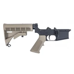 Palmetto State Armory PSA AR-15 Classic Stealth Lower, Flat Dark Earth - 5165500388 - Lower Receiver for AR-15, vista 1