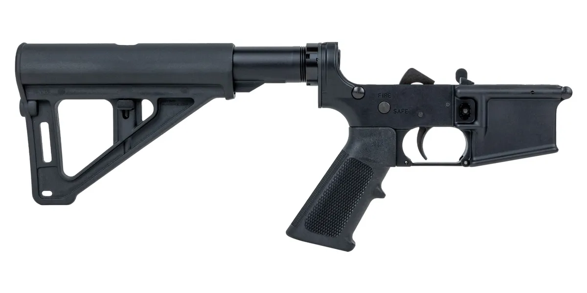 Palmetto State Armory PSA AR-15 Complete Classic Stealth BTR Lower, Black - Lower Receiver for AR-15 - view 1
