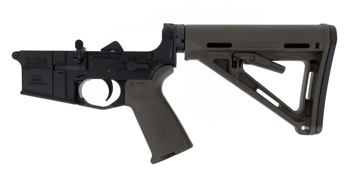 Palmetto State Armory PSA AR-15 Complete Lower Magpul MOE Edition - Olive Drab Green, No Magazine - 46463 - Lower Receiver for AR-15 - view 1