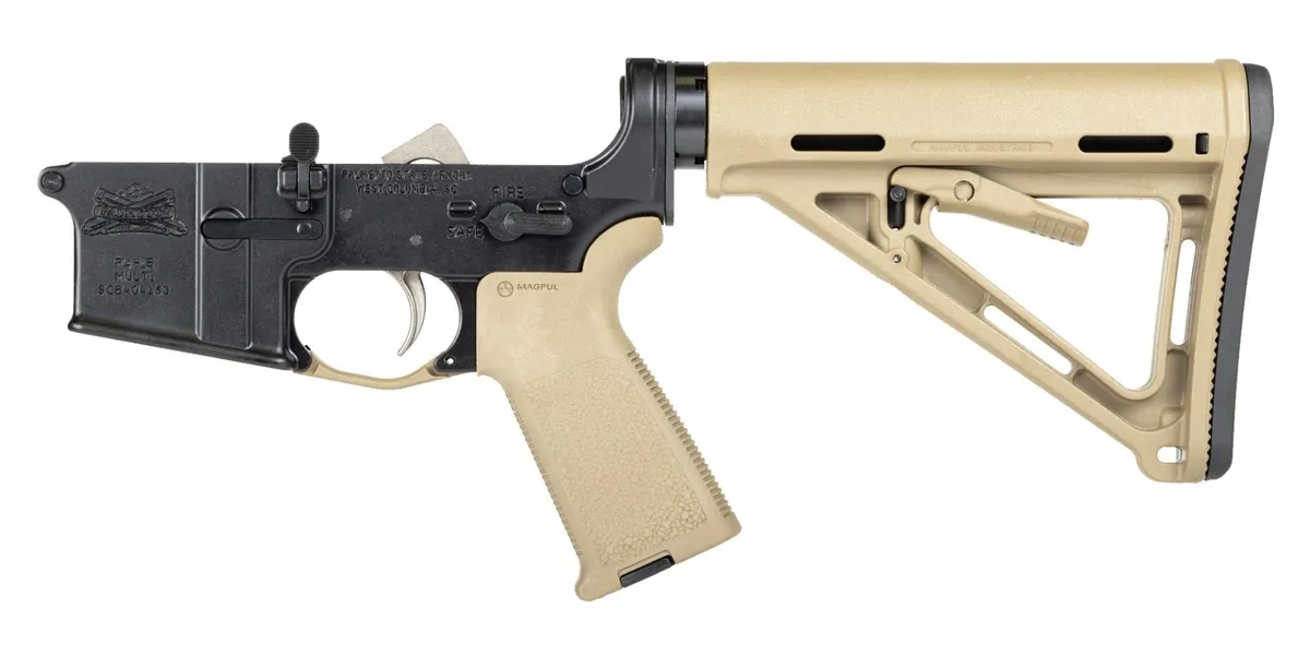 Palmetto State Armory PSA AR-15 Complete Lower Magpul MOE EPT Edition - Flat Dark Earth, No Magazine - Lower Receiver for AR-15, vista 2