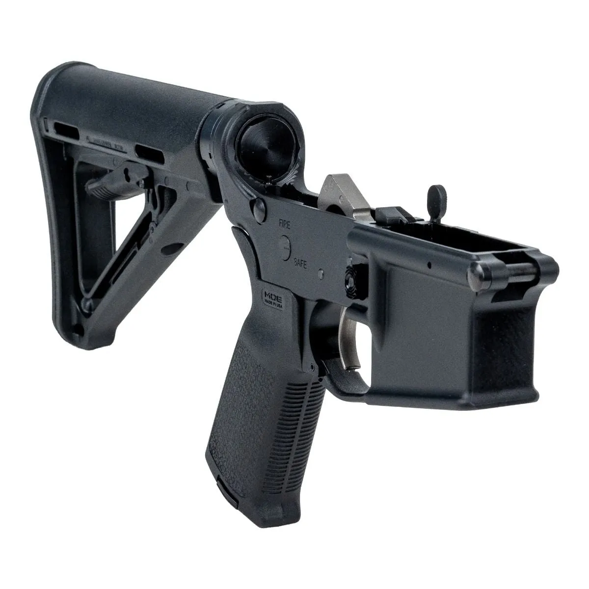 Palmetto State Armory PSA AR15 Complete MFT Minimalist SSA-E Lower, Black - Lower Receiver for AR-15 - view 2