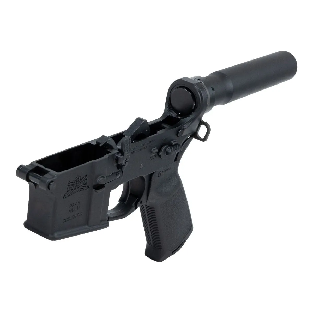 Palmetto State Armory PSA Complete MOE Pistol Lower Receiver, Black - 507627 - Lower Receiver for AR-15 - view 3