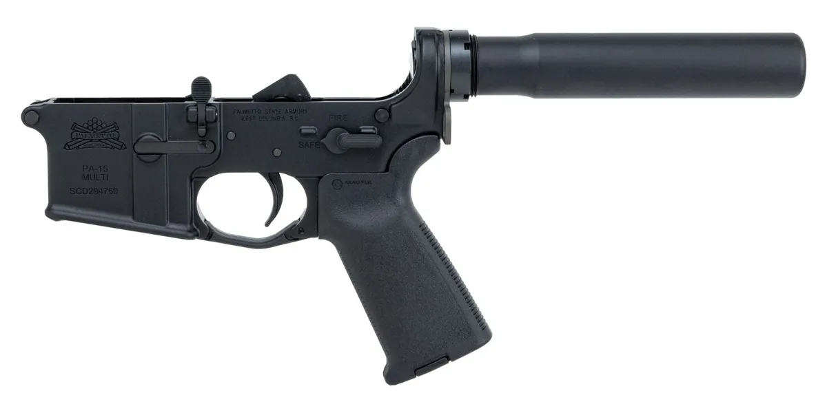 Palmetto State Armory PSA Complete MOE Pistol Lower Receiver, Black - 507627 - Lower Receiver for AR-15 - view 4