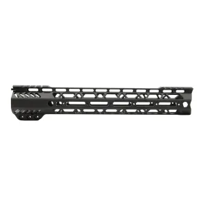 Palmetto State Armory PSA Custom Cross-Cut Lightweight 12.5" MLOK Partial Picatinny Handguard - Handguard for AR-15, vista 1