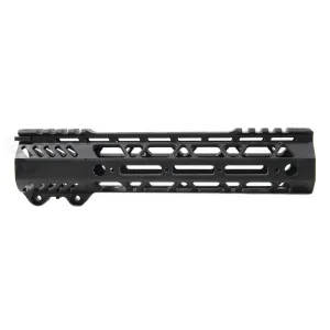 Palmetto State Armory PSA Custom Cross-Cut Lightweight 9" MLOK Partial Picatinny Handguard - Handguard for AR-15, vista 1