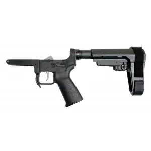 Palmetto State Armory PSA Gen2 KS-47 MOE EPT SBA3 Pistol Lower Receiver, Black - Lower Receiver for AR-15 - view 1