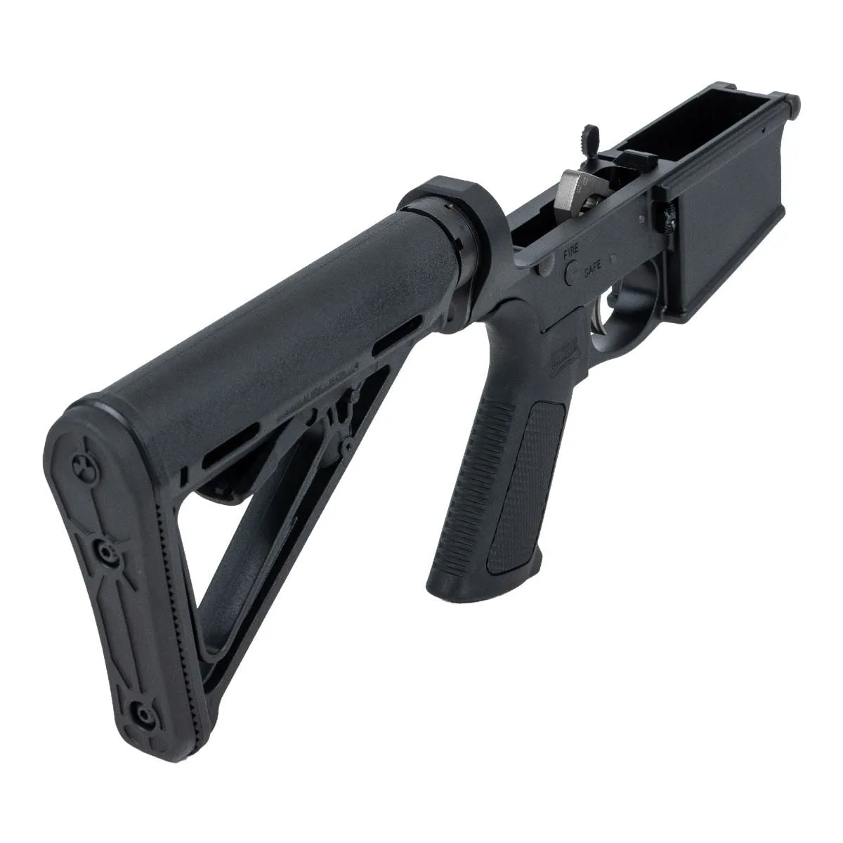Palmetto State Armory PSA Gen3 PA10 Forged Complete MOE EPT SBA4 .308 Lower With Over Molded Grip - Lower Receiver for AR-15, vista 5