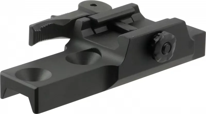 Pulsar AR-15 Aluminum 1-Piece Quick Detach Picatinny Style Locking Optic Mount, Matte Black - PL34000 - Optic Mount - view 2