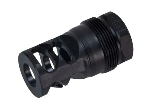 PWS FRC Compensator Flat 2-port 5/8-24 threads .308 - Muzzle Device for AR-15 - view 1
