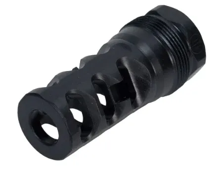 PWS FRC Compensator Flat 3-port 1/2-28 threads .223 - Muzzle Device for AR-15 - view 1