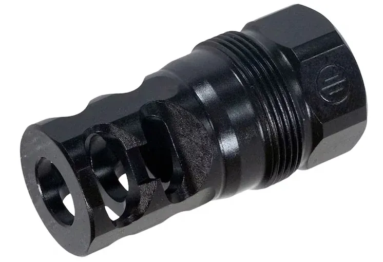 PWS FRC Compensator Tapered 2-port 5/8-24 threads .308 - Muzzle Device for AR-15, vista 1