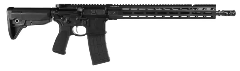 Primary Weapon Systems PWS 22-C116RA1B MK116 Compound 223WYLDE 16.1" BK - Complete Rifle, vista 1