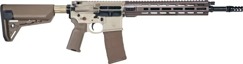 Primary Weapon Systems PWS MK114 Alpha 5.56 NATO 14.5" FDE Rifle - Complete Rifle - view 1