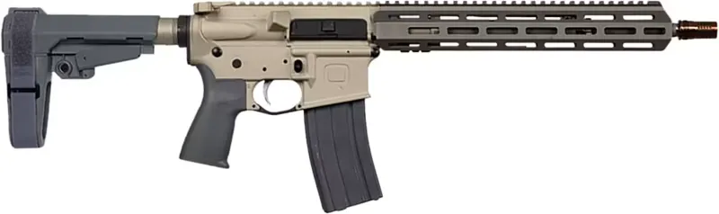 Q LLC Q Sugar Weasel SW-556-13IN-PISTOL Pistol, 5.56 NATO, 13" Barrel, 30+1, Semi-Auto, Cherry Bomb Muzzle, Adjustable Gas Block. - Complete Rifle, vista 1