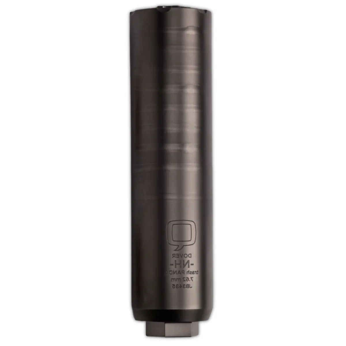 Q Trash Panda 7.62 Titanium Suppressor, Black PVD - SILTPQUICKIE762 - Suppressor, vista 1