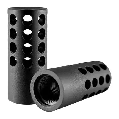 Christensen Arms Radial Brake - Side-Baffle Brake .338 Cal 5/8-24 Black Nitride - Muzzle Device for AR-15 - view 1