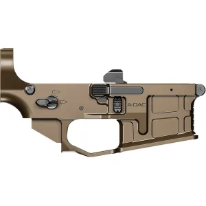 Radian Weapons Radian A-DAC 15 AR-15 Stripped Lower Receiver Radian Brown - Lower Receiver for AR-15 - view 1