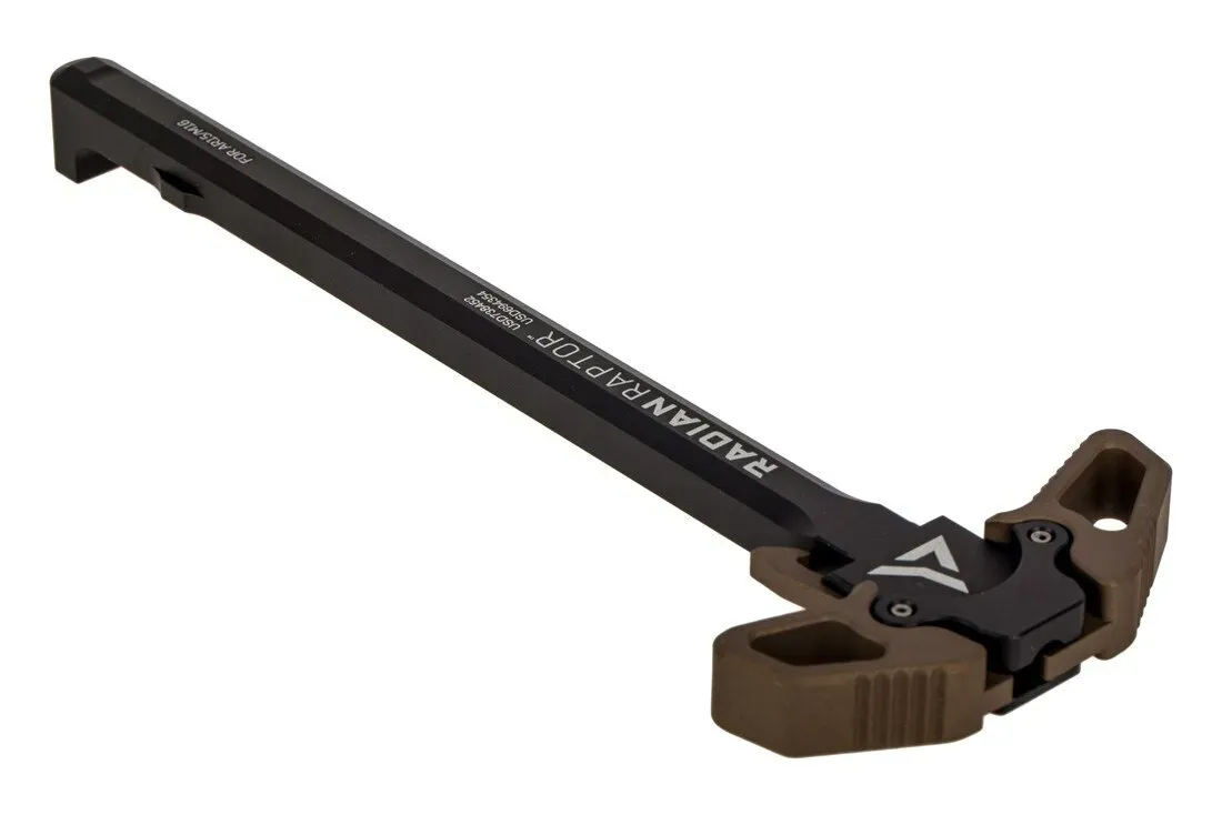 Radian Raptor Ambidextrous Ar-15 Charging Handle - Brown - Charging Handle for AR-15 - view 1