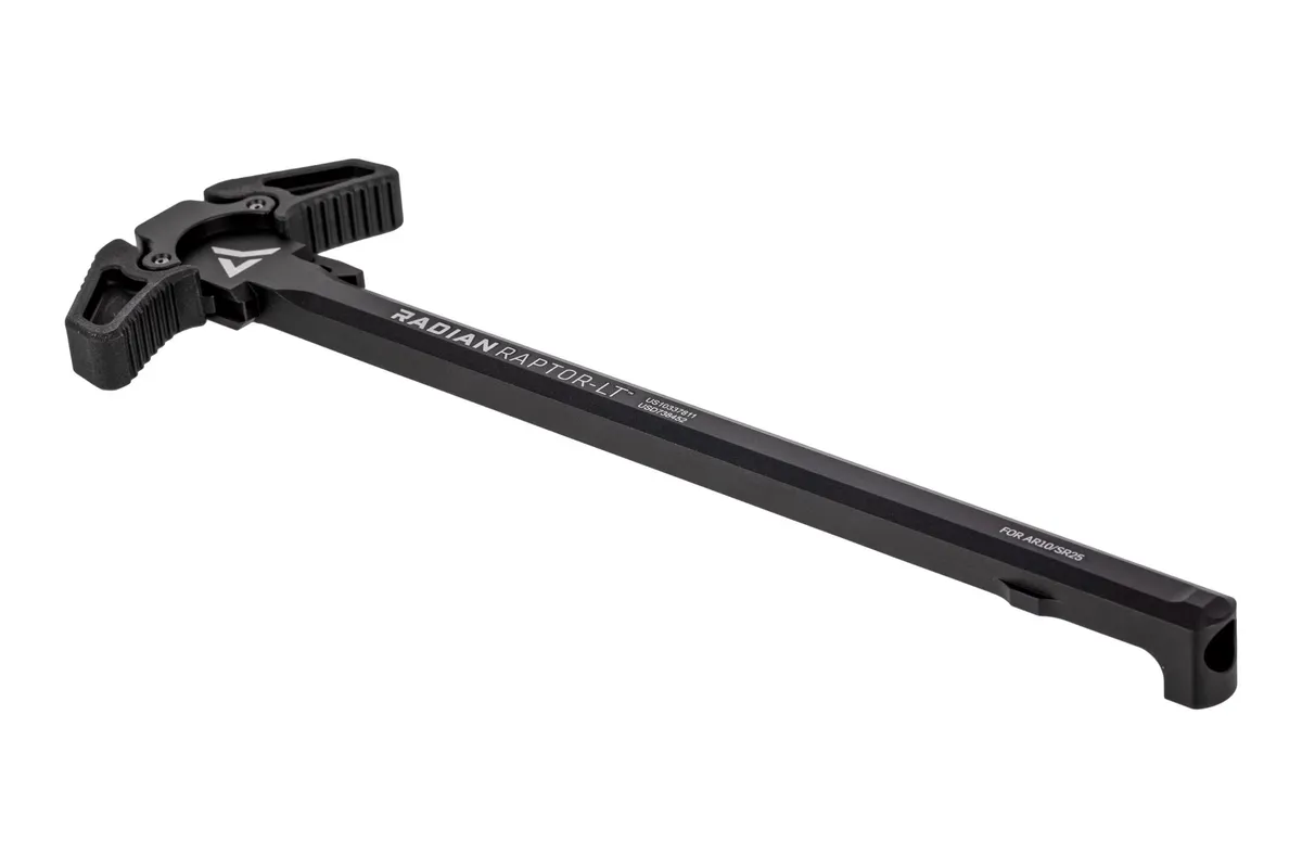 Radian Raptor-LT Ambi Charging Handle 7.62 for AR10/SR25, Blk - R0151 - Charging Handle for AR-15 - view 1