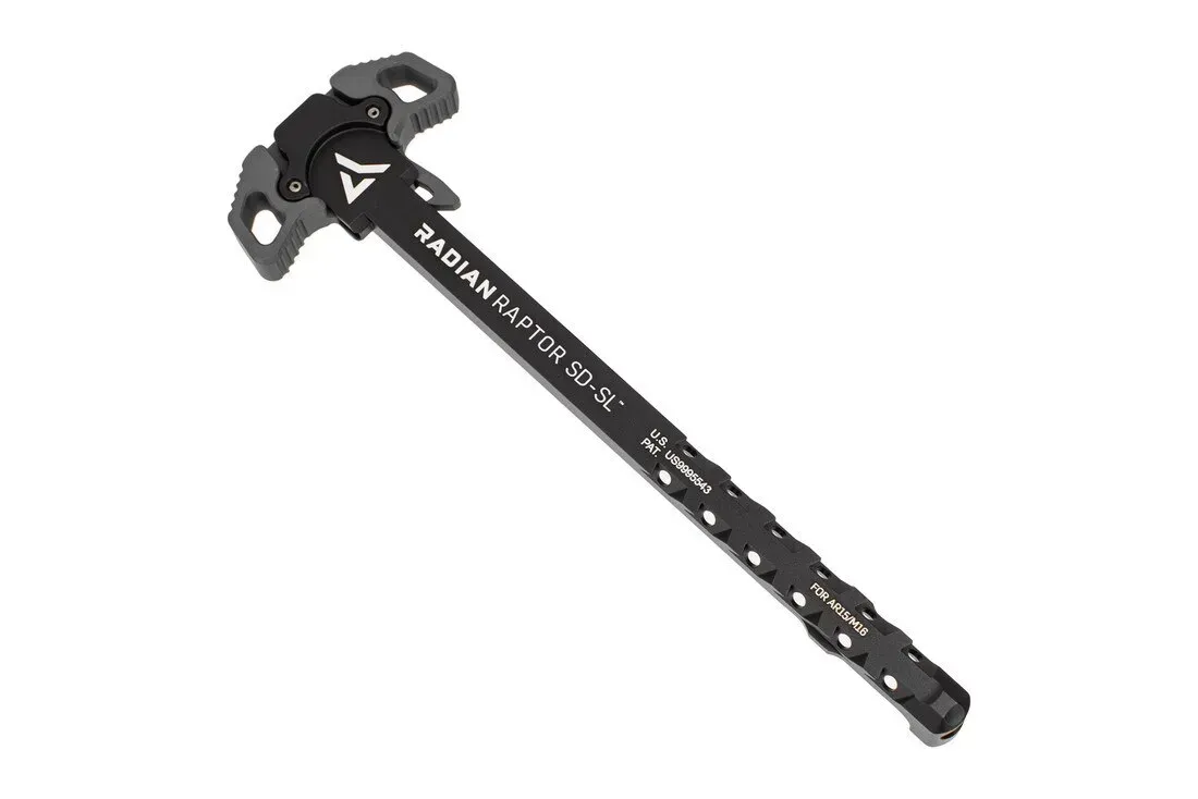 Radian Raptor Sd-Sl Ar-15 Charging Handle - Radian Grey - Charging Handle for AR-15 - view 1