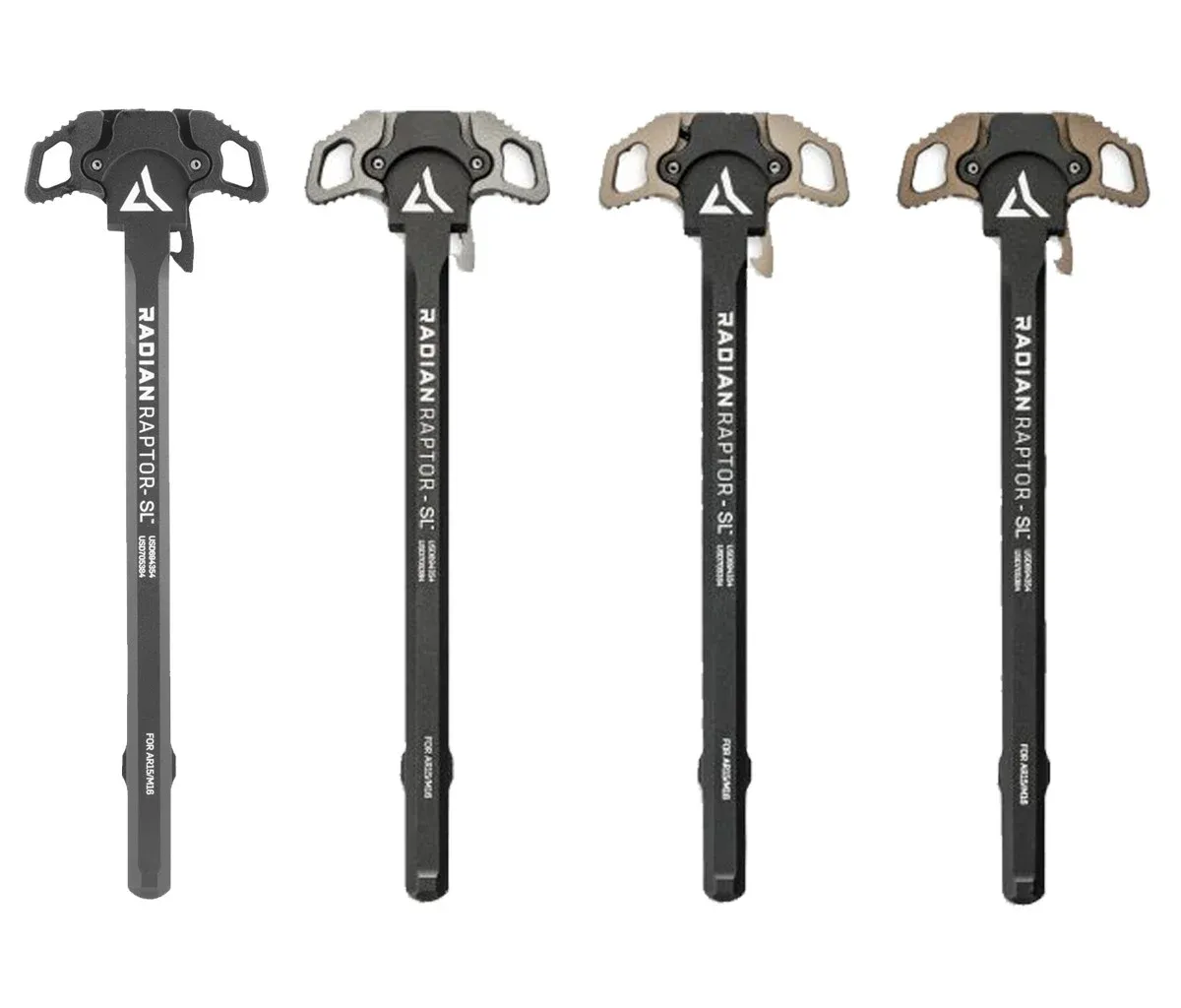 Radian Raptor-SL Ambidextrous Charging Handle - Charging Handle for AR-15, vista 1