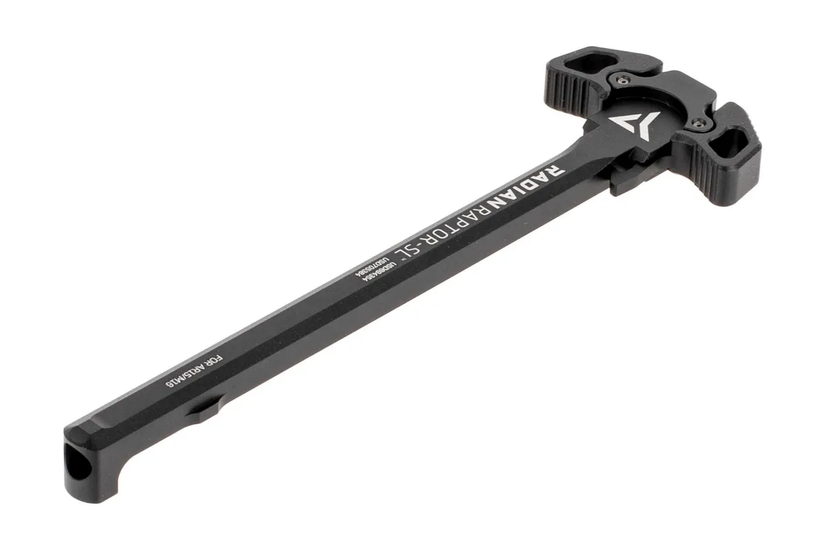 Radian Raptor Slim Line Ambidextrous Ar-15 Charging Handle - Black - Charging Handle for AR-15 - view 3
