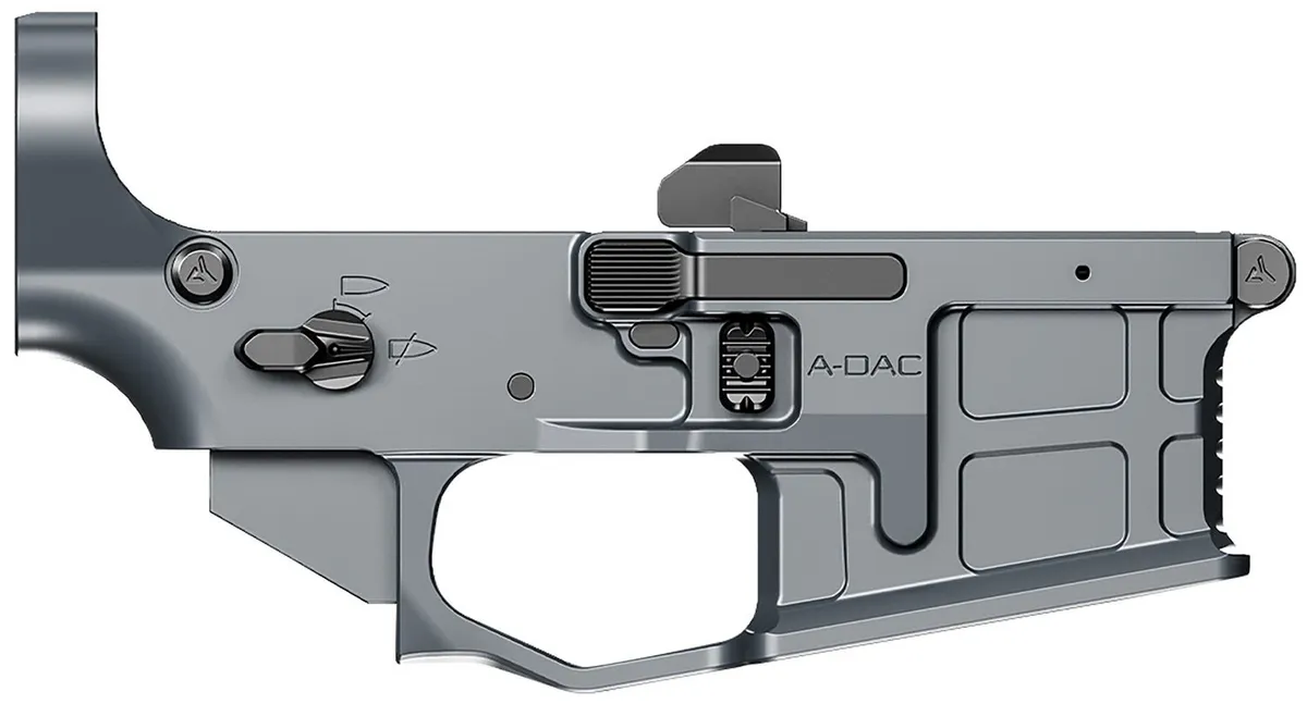Radian Weapons A-DAC 15 Lower Gray 5.56 / .300 AAC Blackout - Lower Receiver for AR-15 - view 1